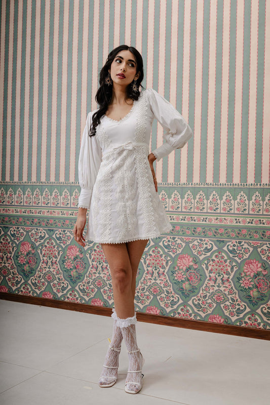 WALDORF APPLIQUÉ DRESS