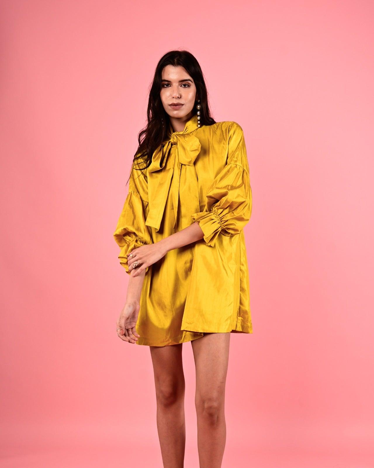 MADELINE BOW DRESS