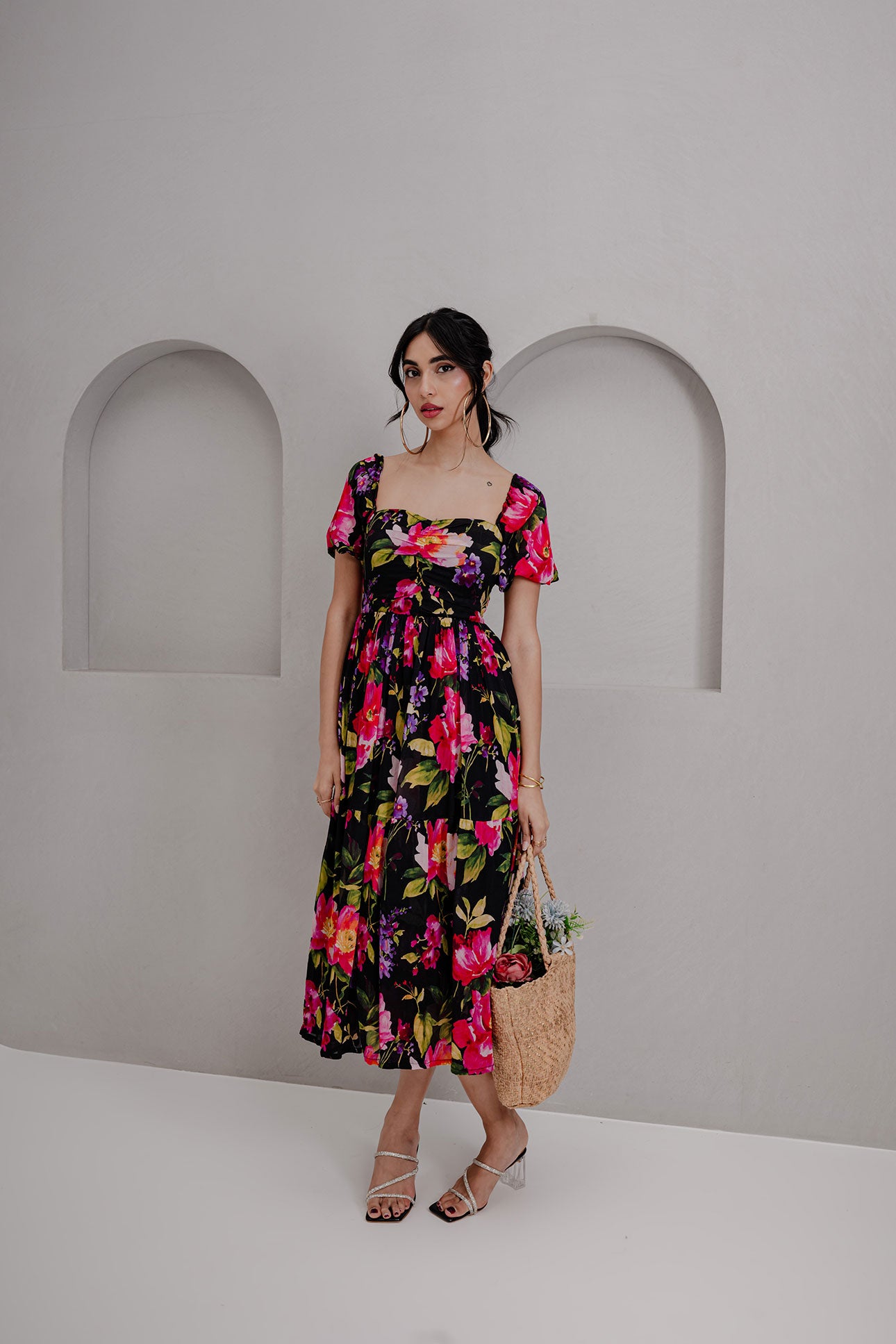 WISTERIA MIDI DRESS