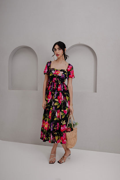 WISTERIA MIDI DRESS