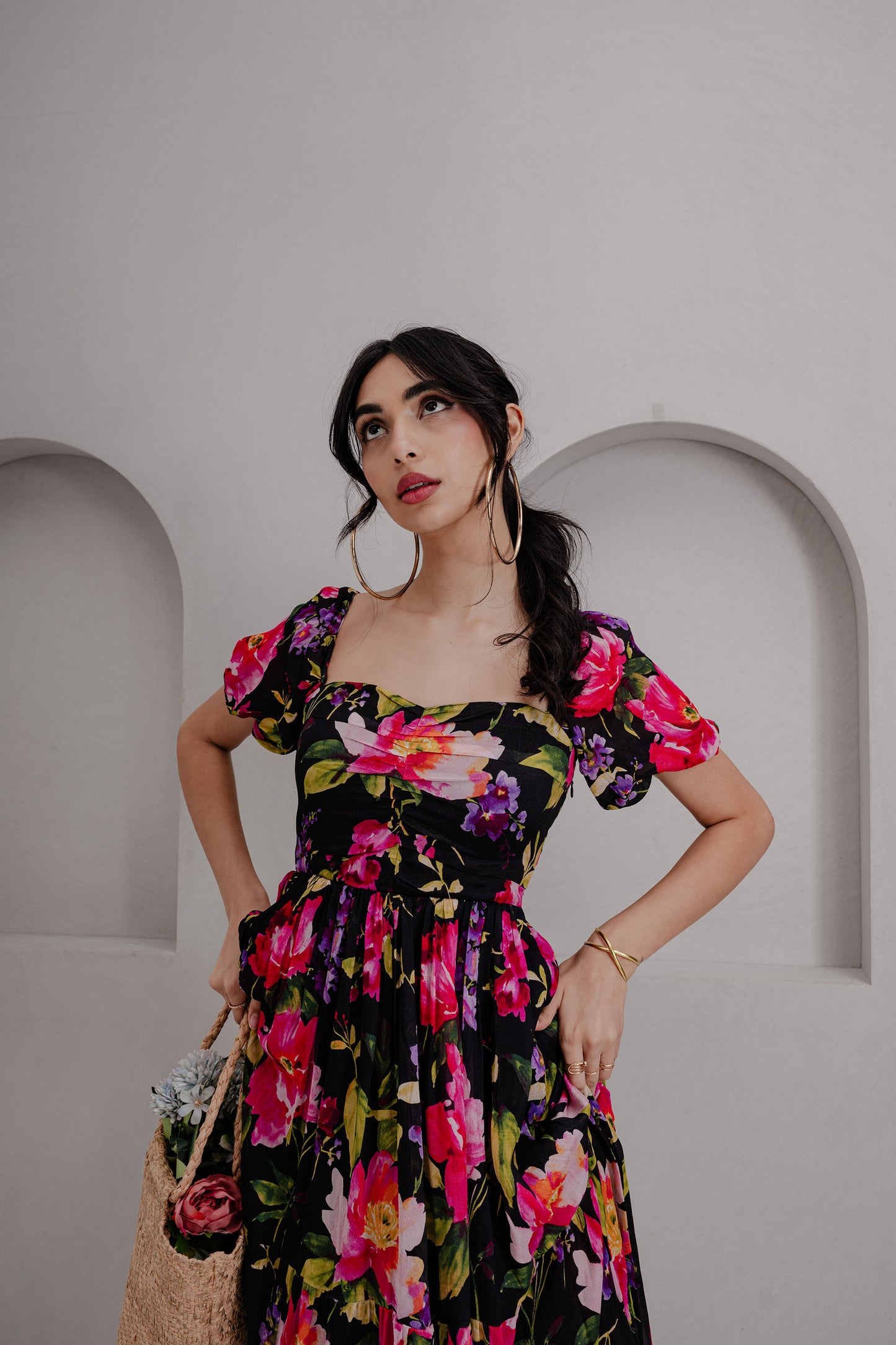 WISTERIA MIDI DRESS