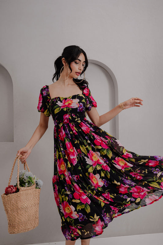 WISTERIA MIDI DRESS
