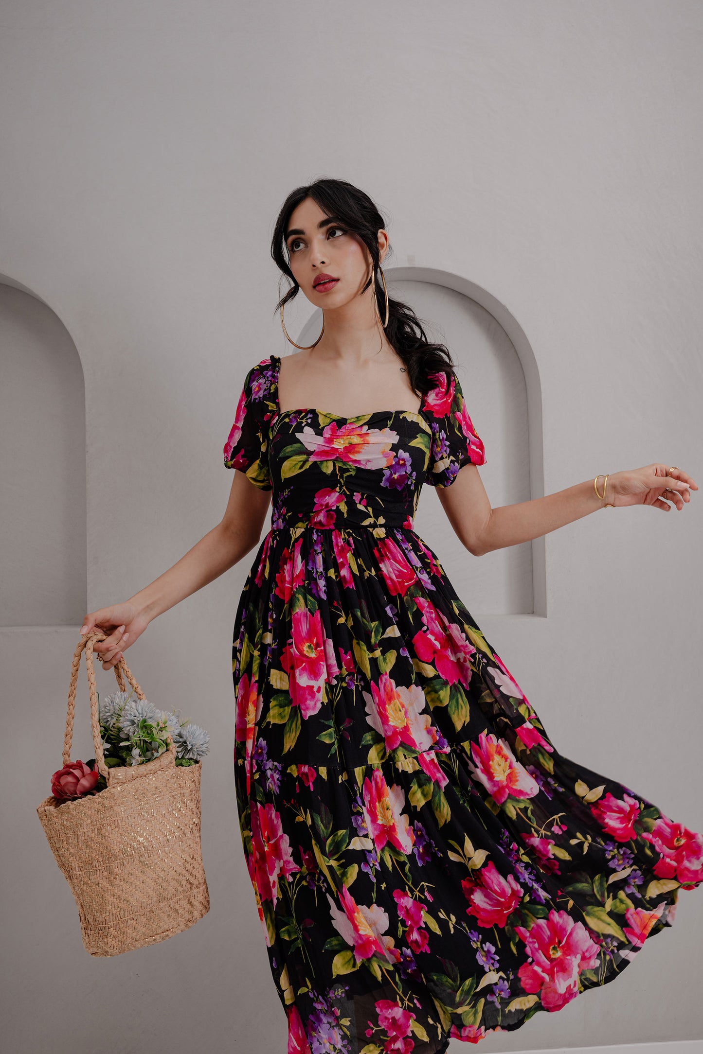 WISTERIA MIDI DRESS