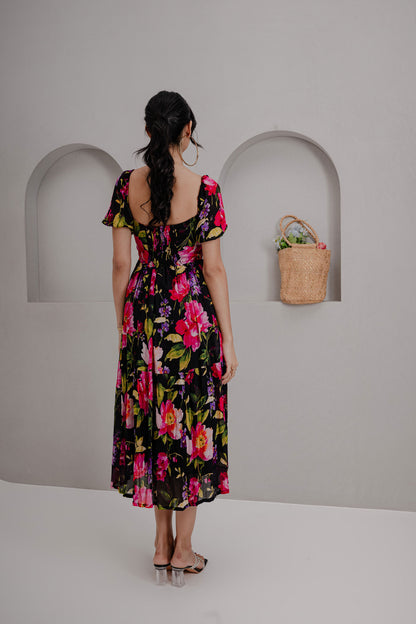 WISTERIA MIDI DRESS