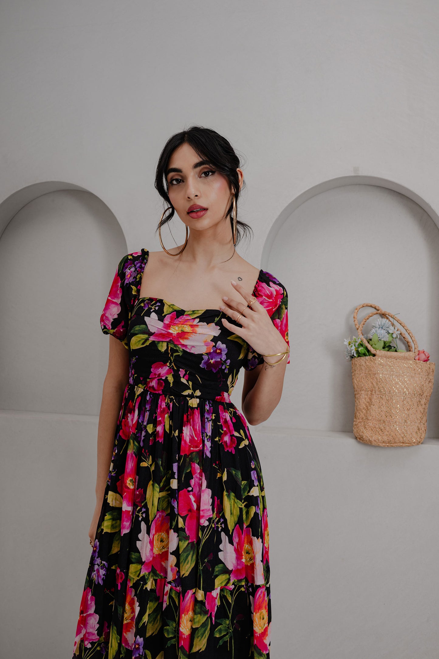 WISTERIA MIDI DRESS