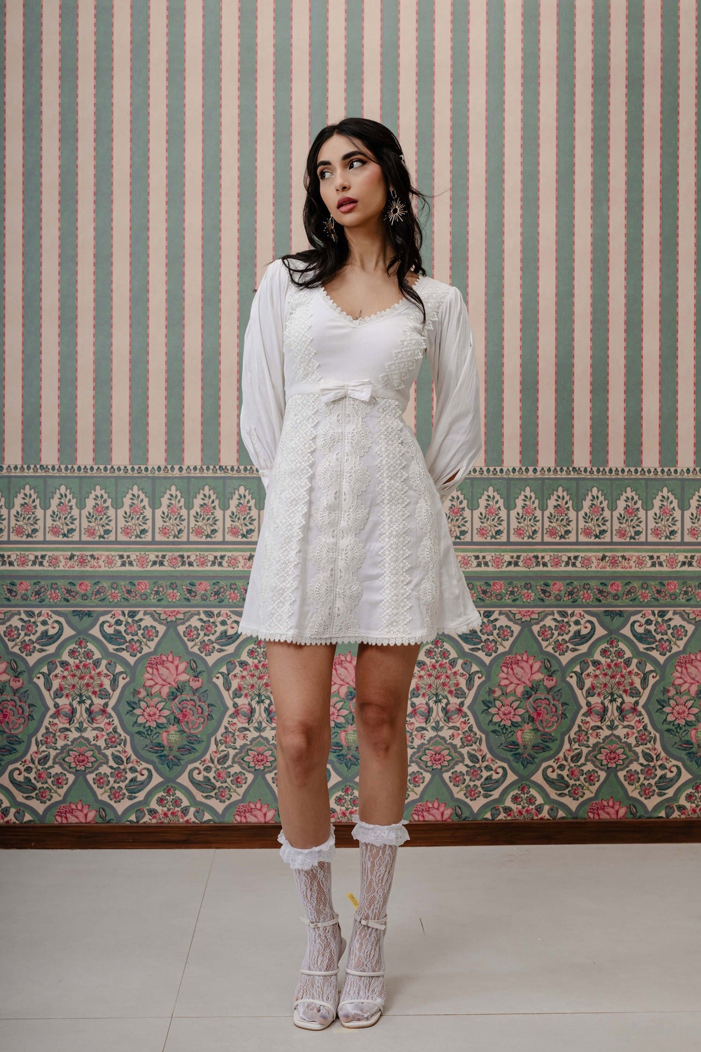 WALDORF APPLIQUÉ DRESS