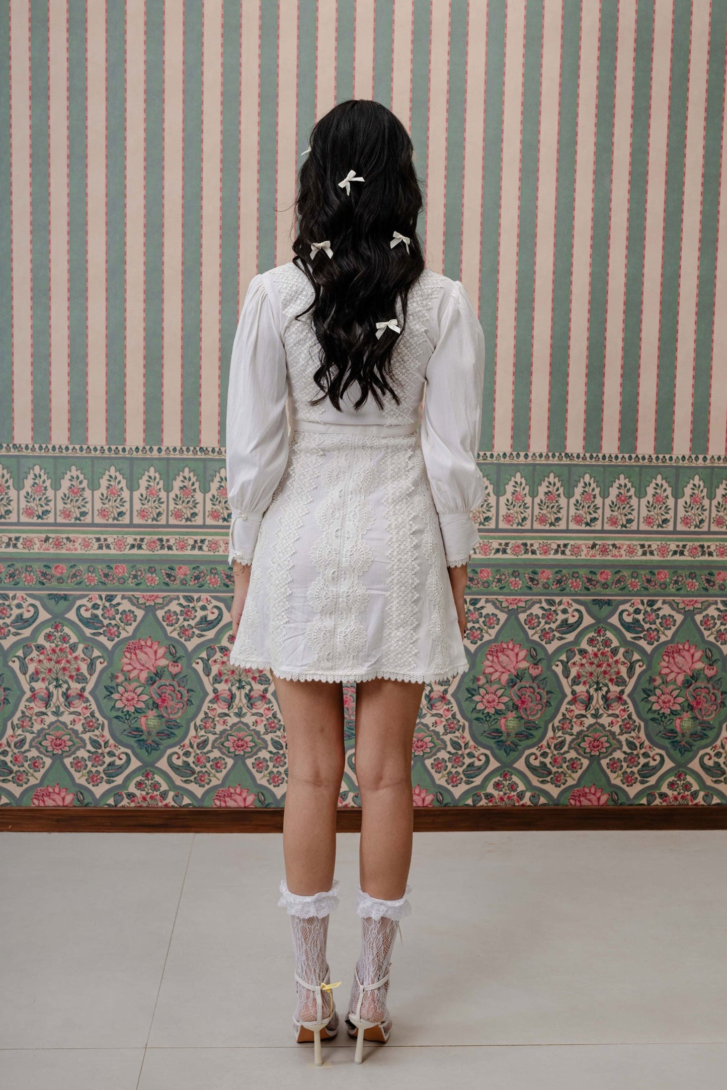 WALDORF APPLIQUÉ DRESS