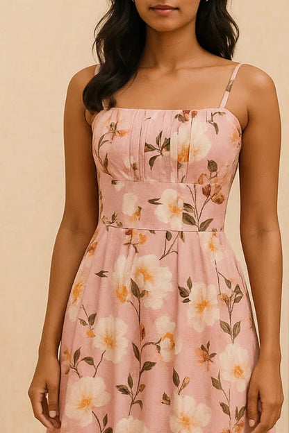 BRIGITTE FLORAL MIDI
