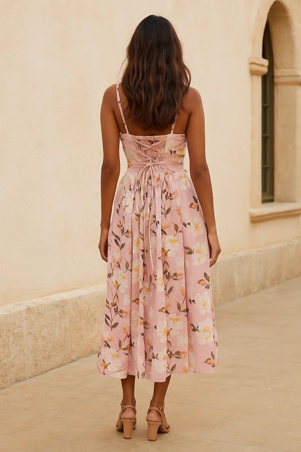 BRIGITTE FLORAL MIDI