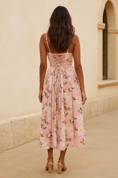 BRIGITTE FLORAL MIDI