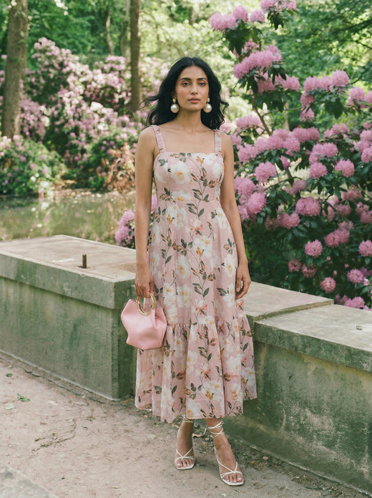 DUSTY ROSE MIDI