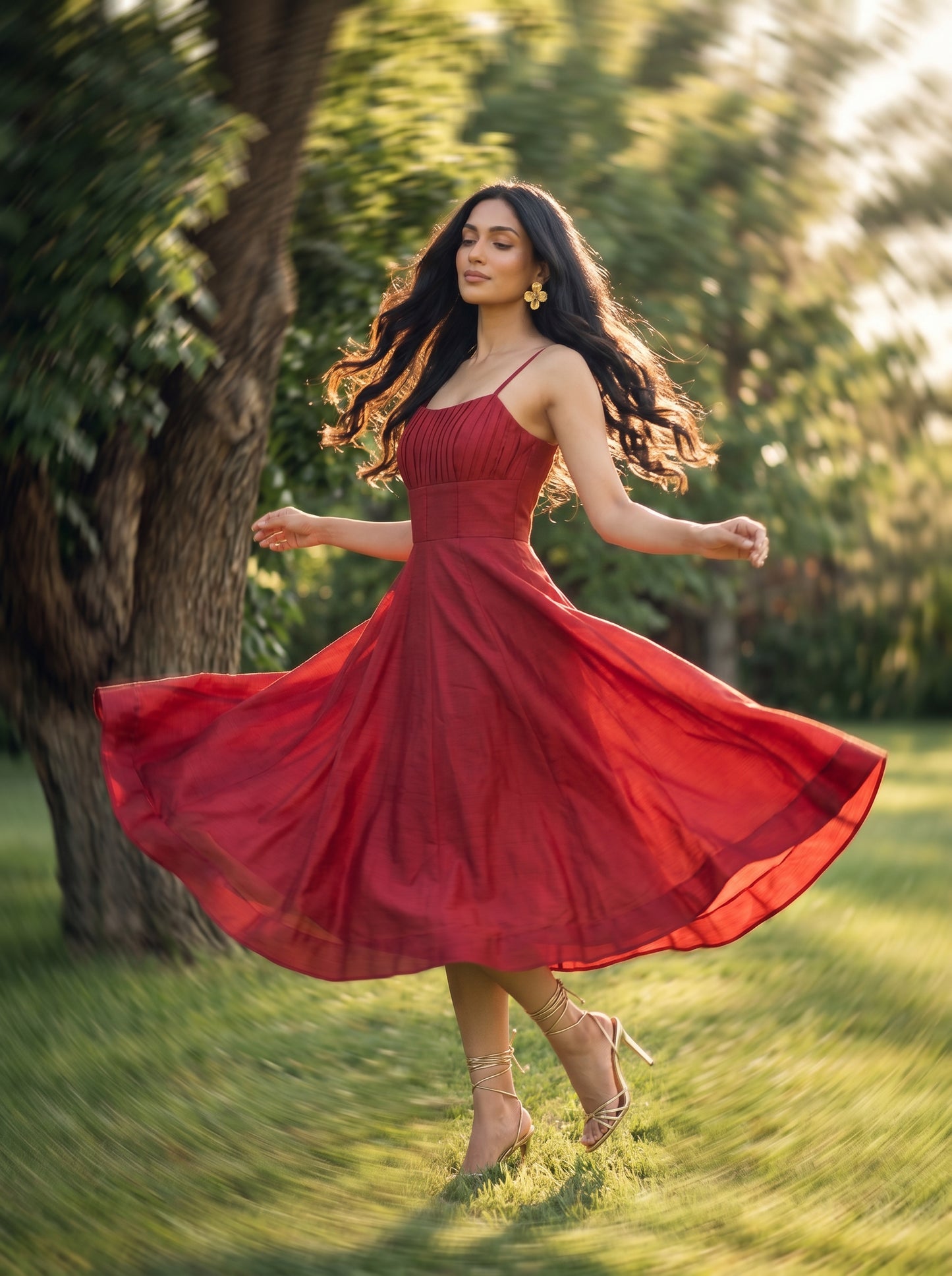 SIREN MIDI DRESS