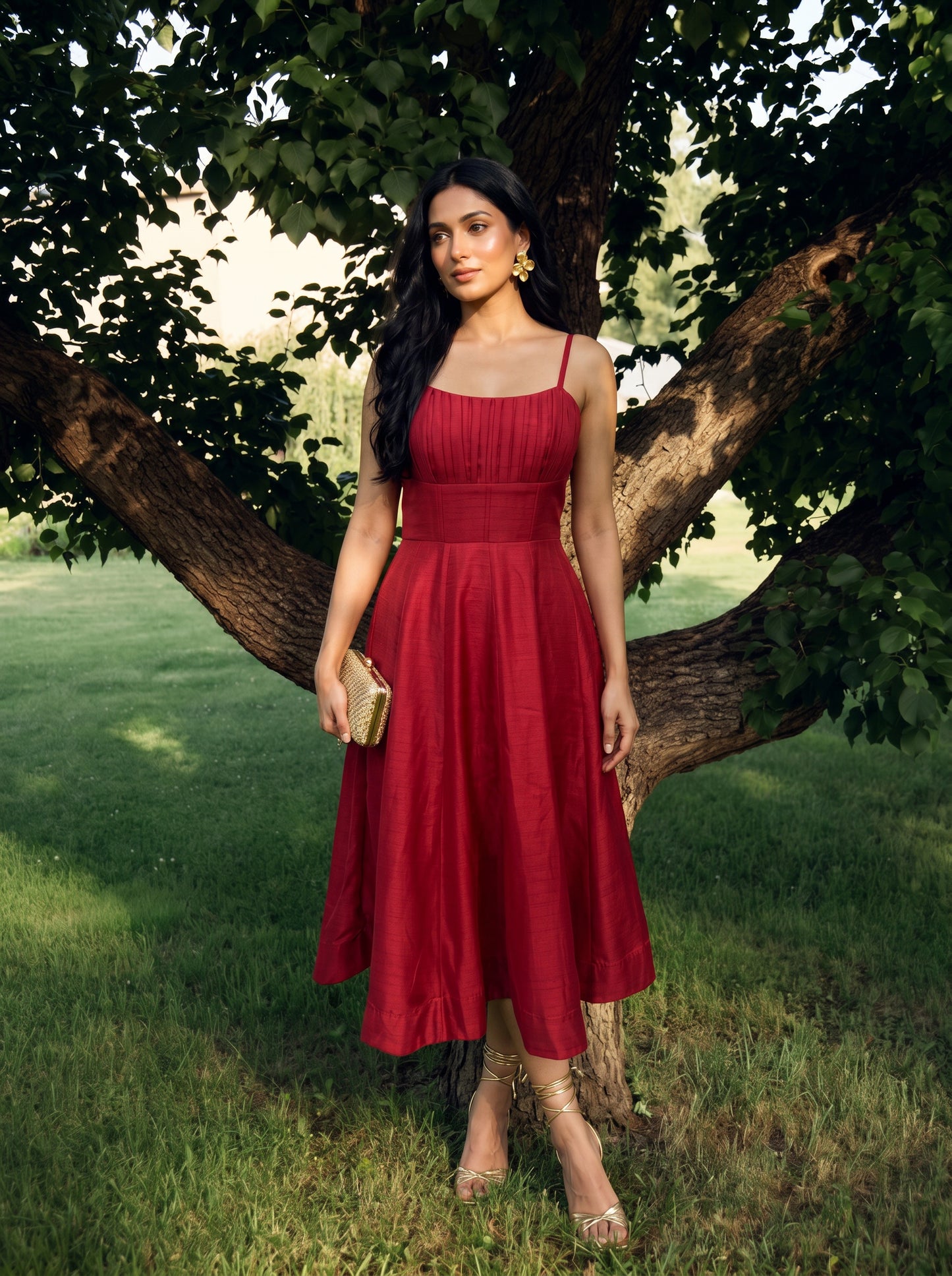 SIREN MIDI DRESS