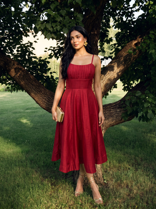 SIREN MIDI DRESS