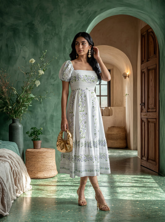 ANNE  MIDI DRESS