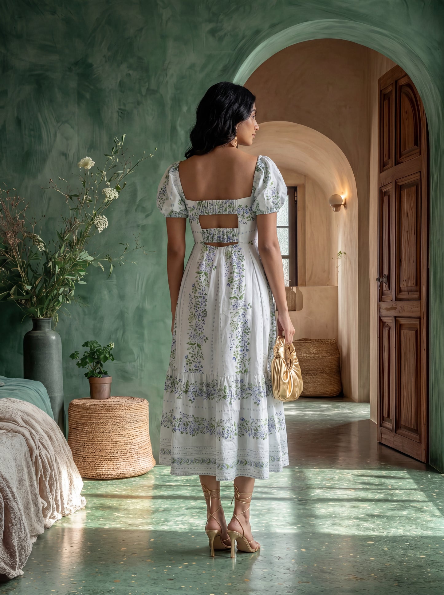 ANNE  MIDI DRESS
