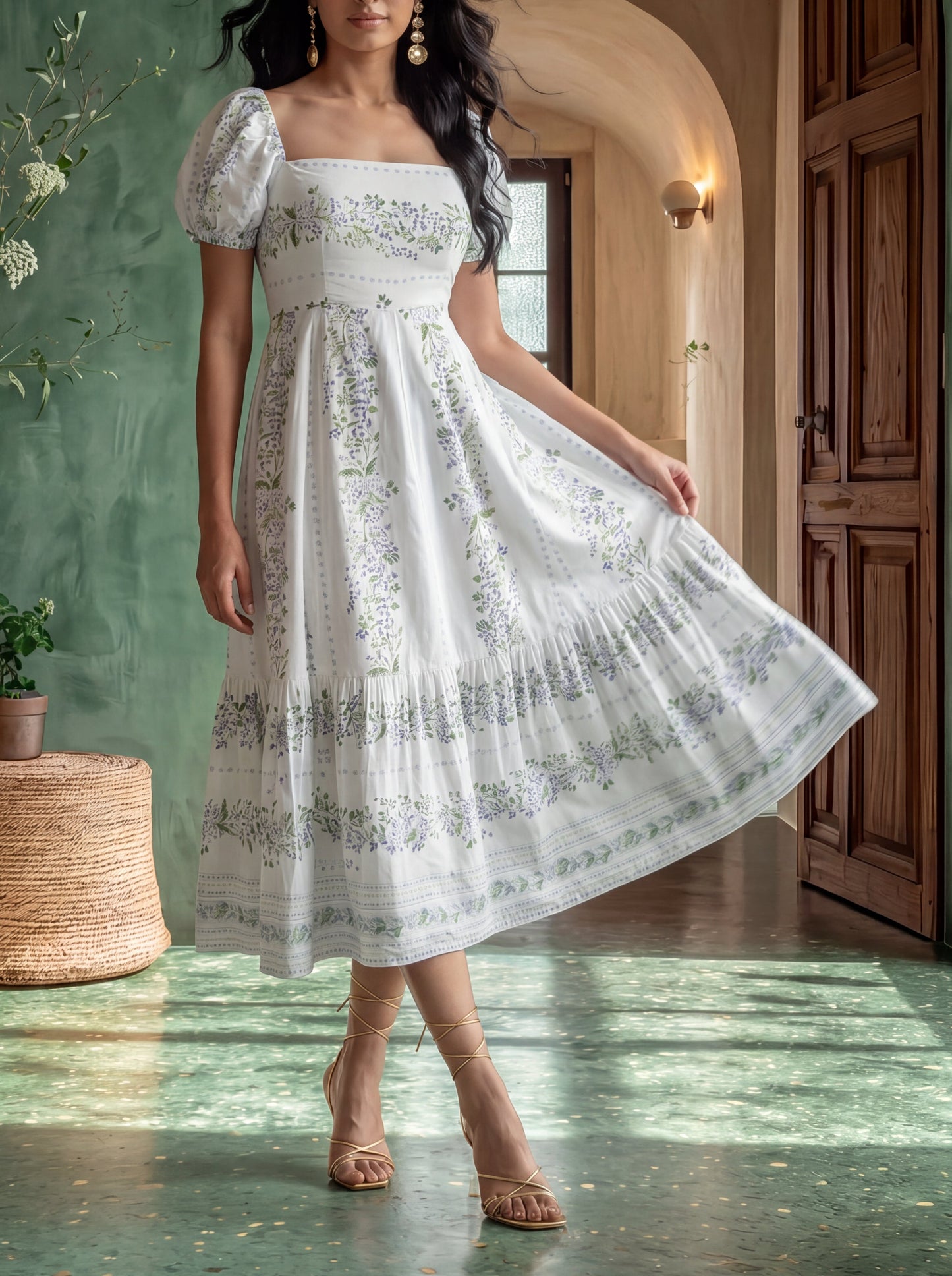 ANNE  MIDI DRESS