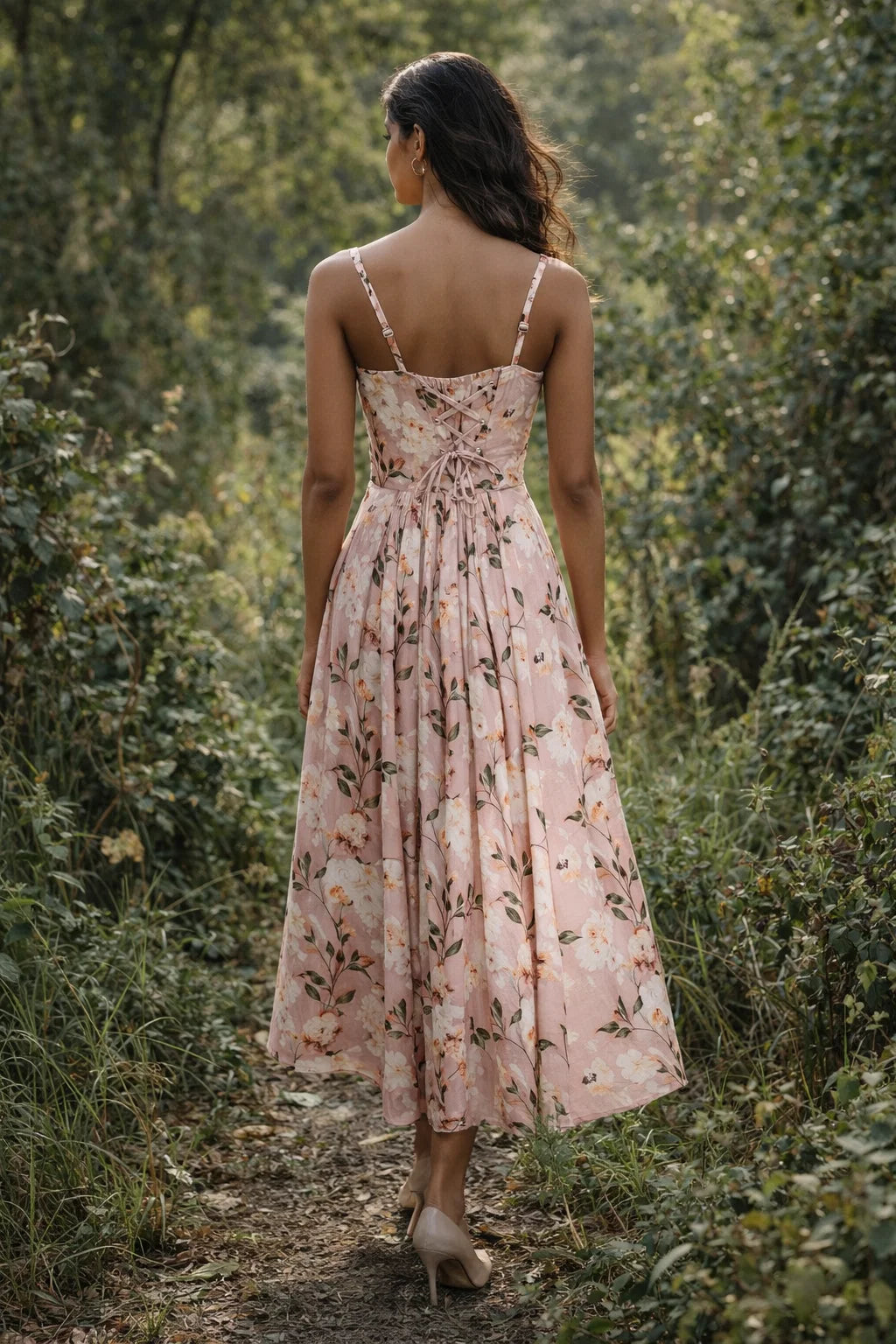 BRIGITTE FLORAL MIDI