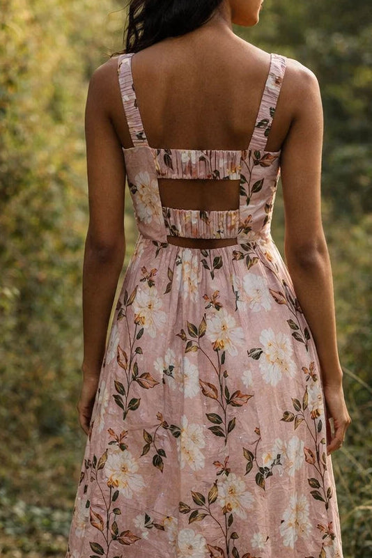 DUSTY ROSE MIDI