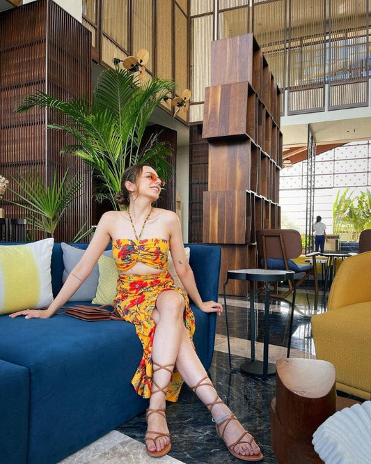 UCCELLI GIALLI CO-ORD SET